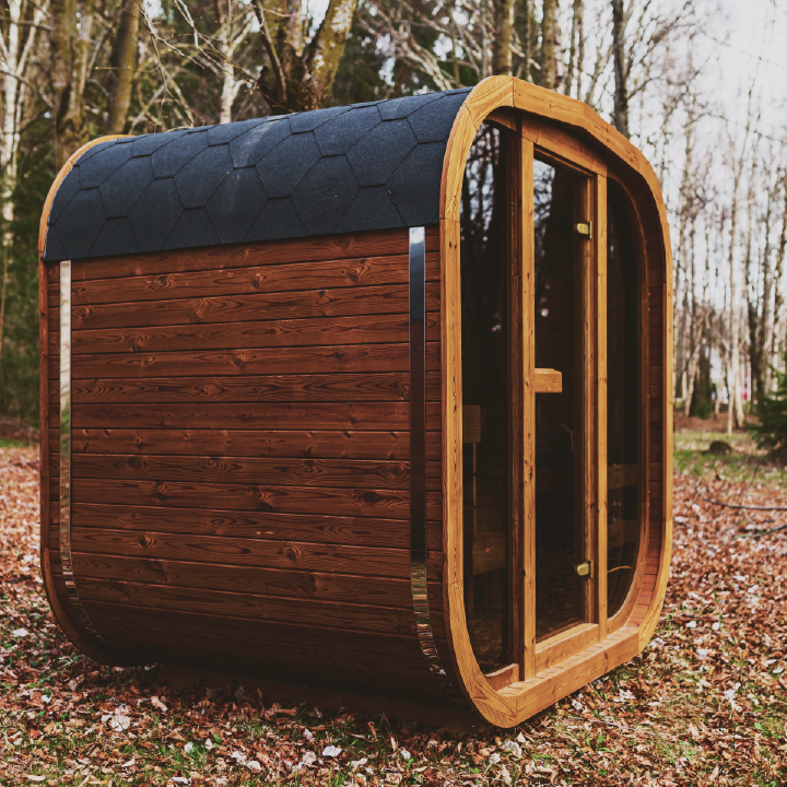 Sauna Exterior Mande MW16 ThermoWood - Experiencia Premium de Relajación al Aire Libre