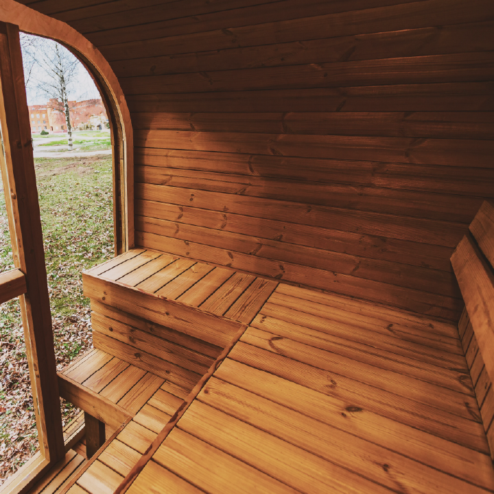 Sauna Exterior Mande MW16 ThermoWood - Experiencia Premium de Relajación al Aire Libre
