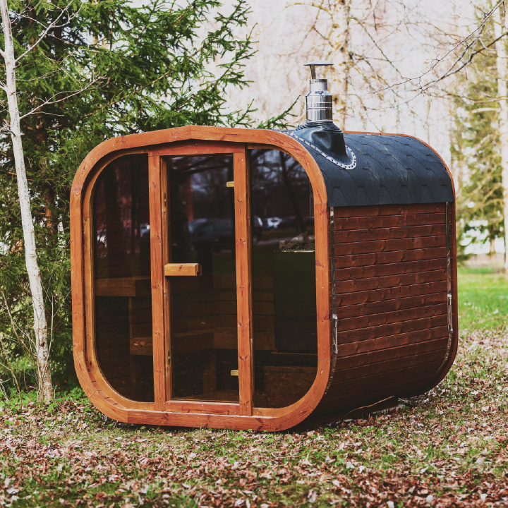 Sauna Exterior Mande MW16 ThermoWood - Experiencia Premium de Relajación al Aire Libre