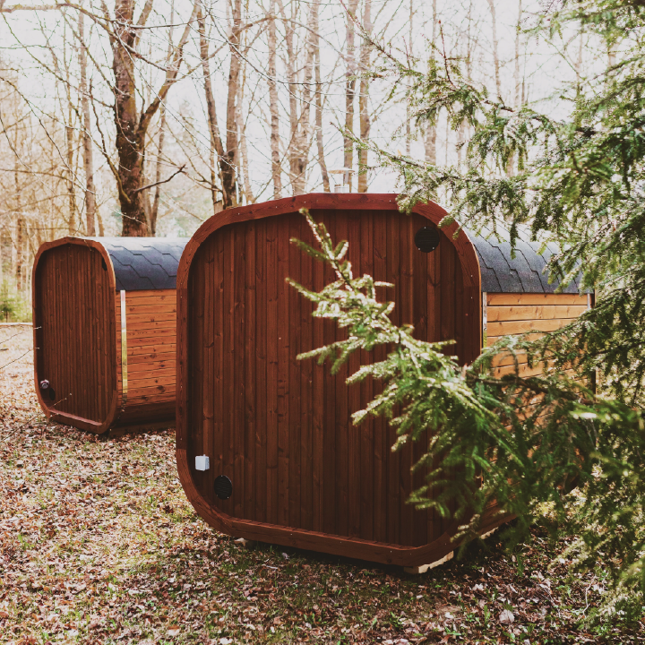 Sauna Exterior Mande MW16 ThermoWood - Experiencia Premium de Relajación al Aire Libre