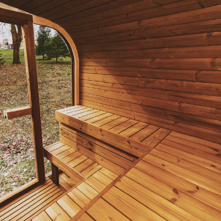 Sauna Exterior Mande MW16 ThermoWood - Experiencia Premium de Relajación al Aire Libre