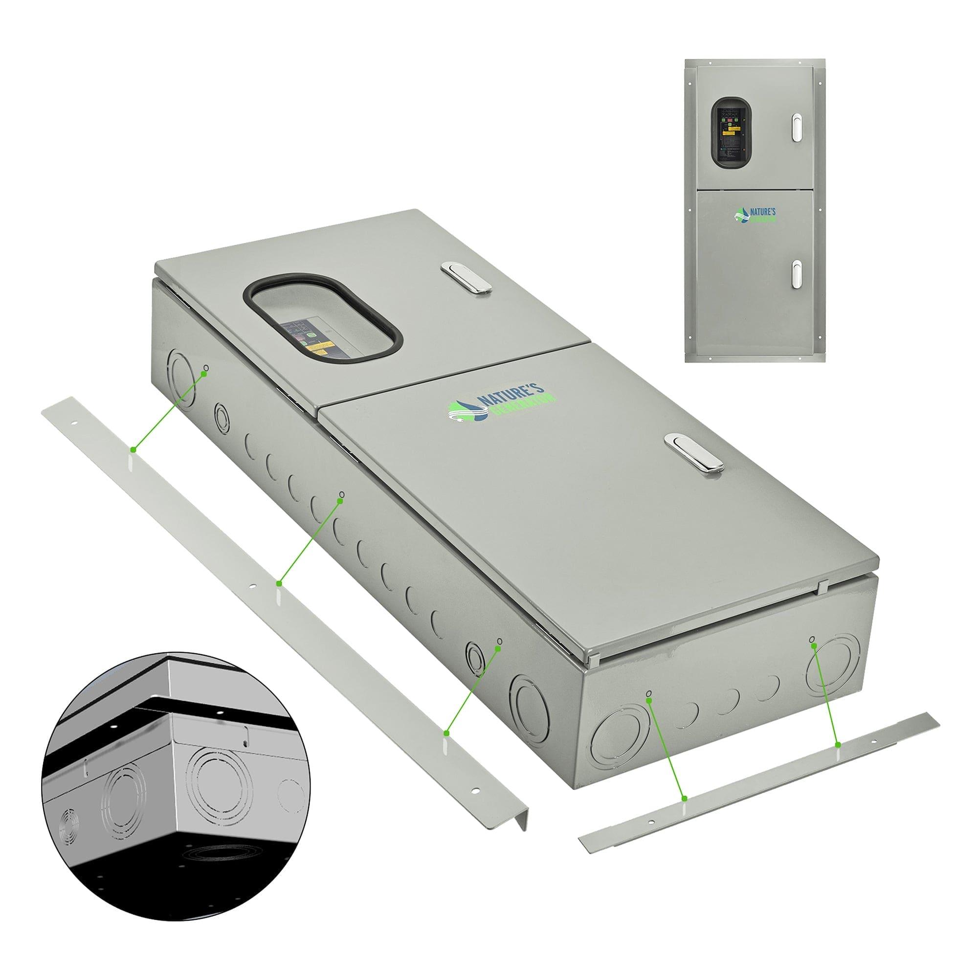 Generador de Naturaleza 125A Interruptor de Transferencia Automático Empotrado