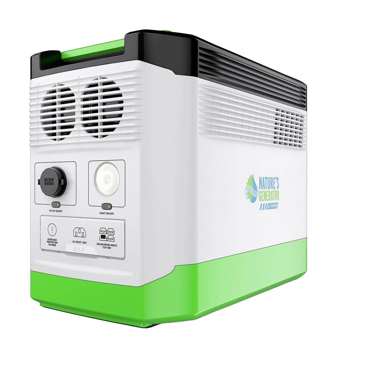 Generador solar de litio de alta capacidad 1800
