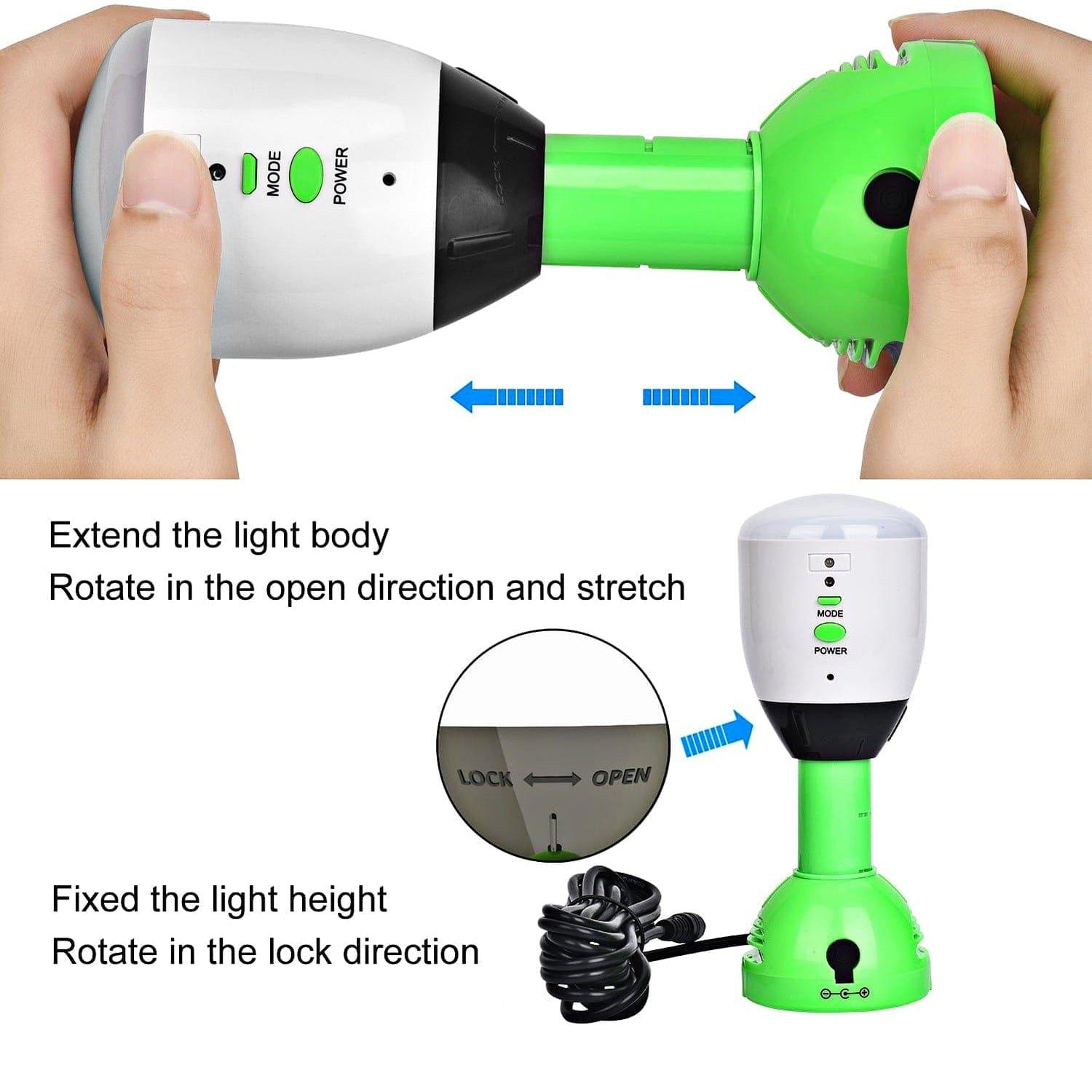 Nature's Generator Power Light de 400 lúmenes (paquete de 4)