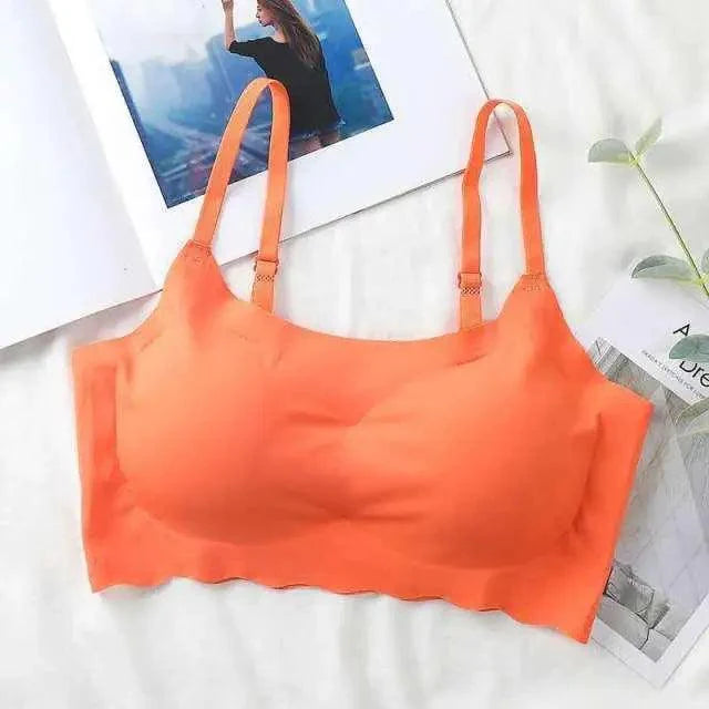 New Incredible Seamless Sports Bra Women's Padded Push Up Sports Yoga Top Shockproof Plus Size Gym Workout Bra U Back Sports Vest
