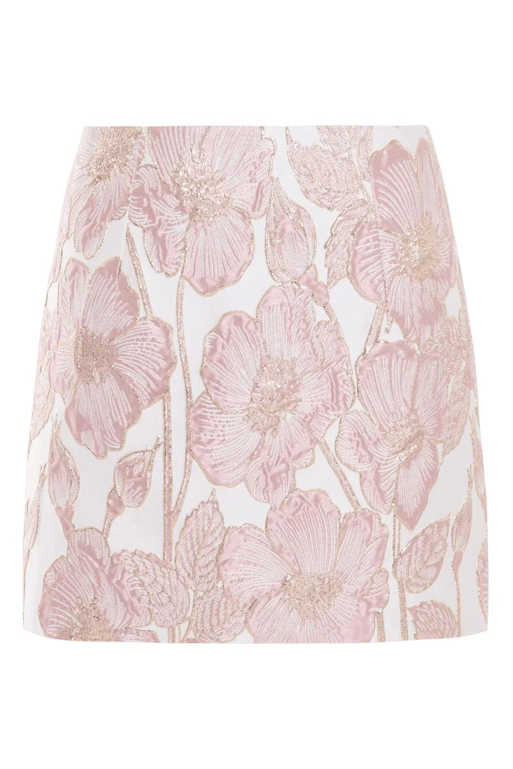 Falda Jacquard Petal – Rosa