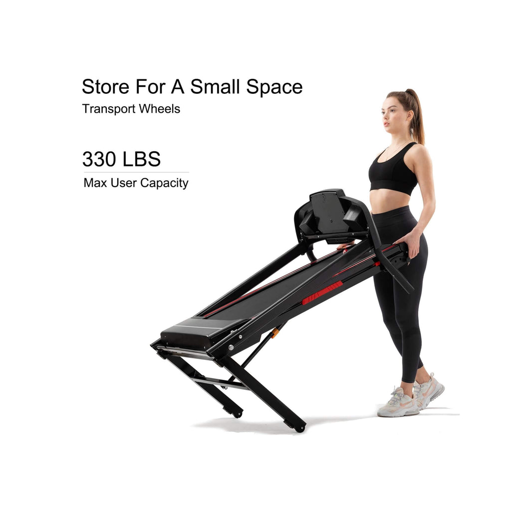 Cinta de correr plegable Rovix Portable de 3.5HP con inclinación y 12 programas preestablecidos (SAK29735)