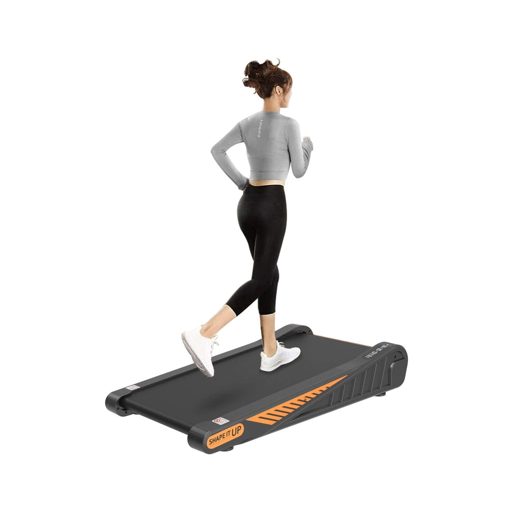 Cinta de Correr Compacta Portátil Rovix de 2HP para Debajo del Escritorio con Llave de Seguridad y Ruedas para Entrenamientos en Casa y Oficina (SAK72810)