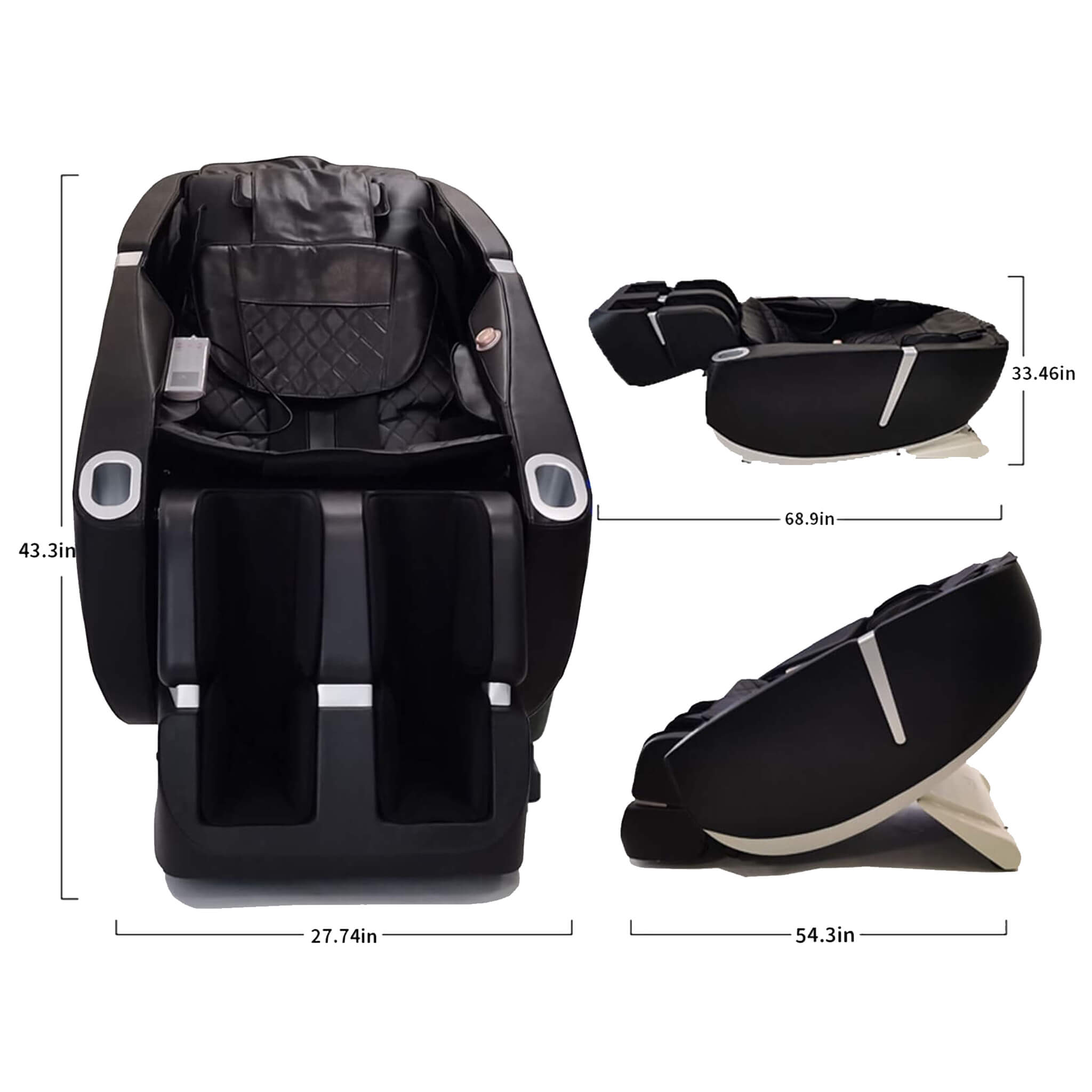 Sillón de masaje multifunción de gravedad cero Airvana Premium con escaneo corporal automático (SAK72182)