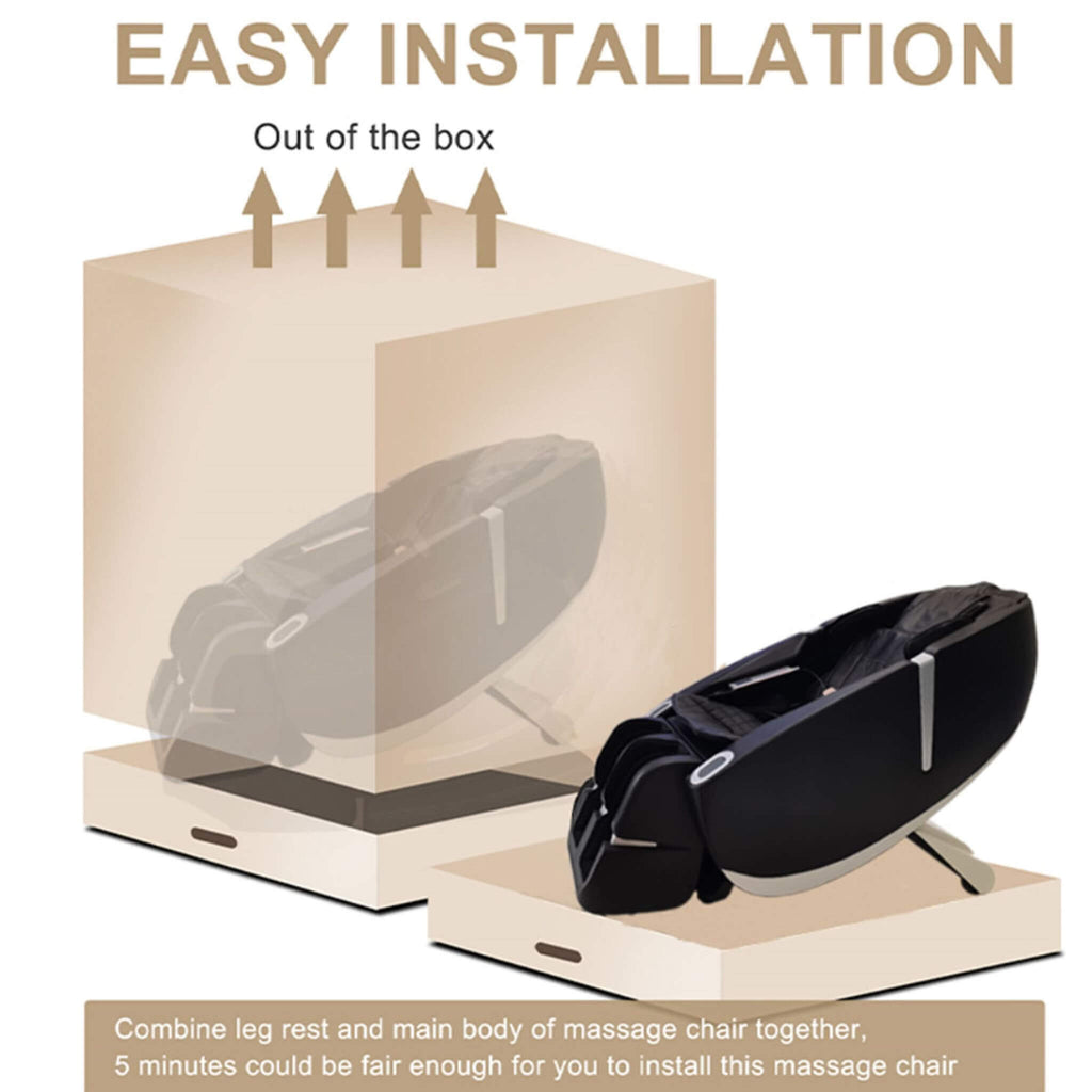 Sillón de masaje multifunción de gravedad cero Airvana Premium con escaneo corporal automático (SAK72182)