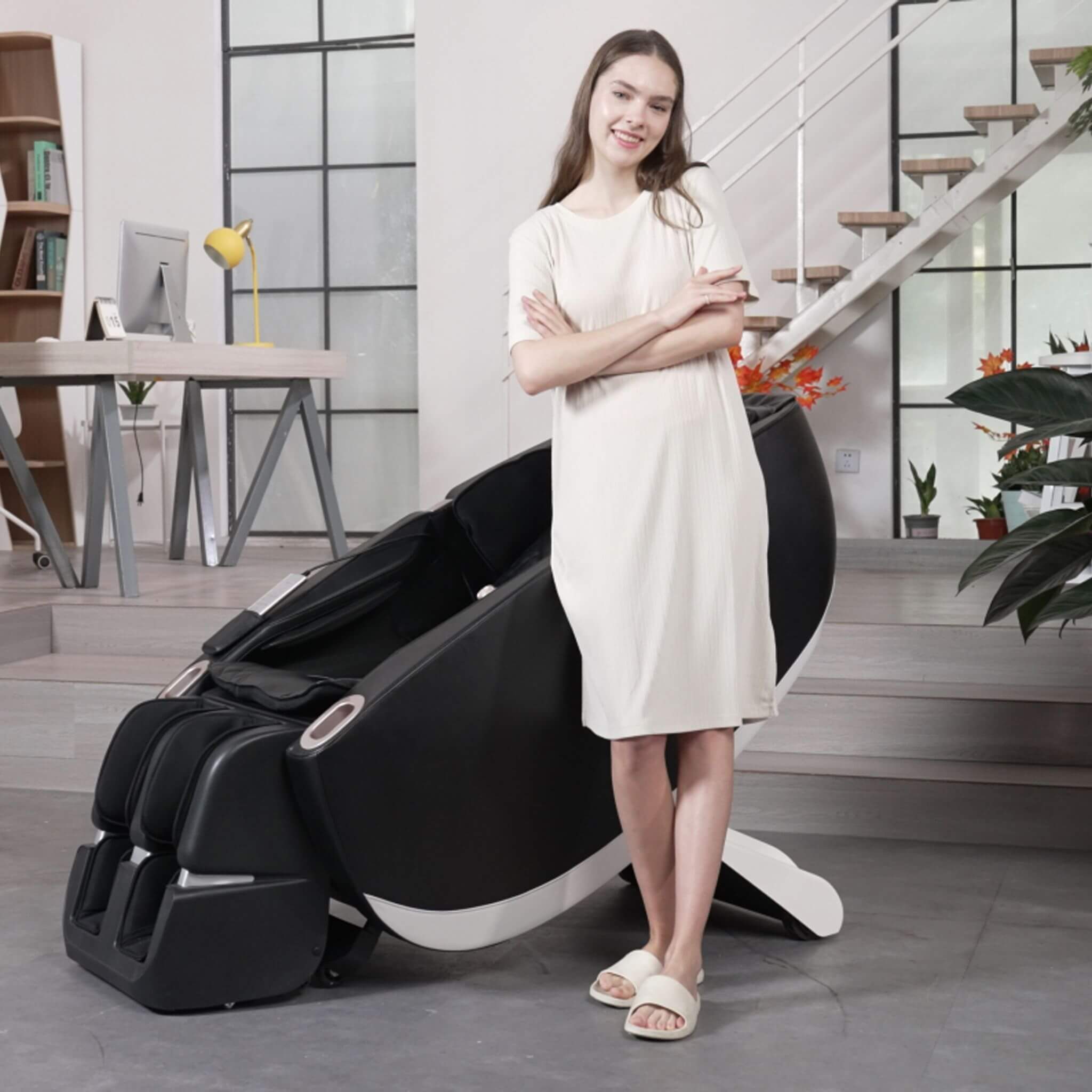 Sillón de masaje multifunción de gravedad cero Airvana Premium con escaneo corporal automático (SAK72182)