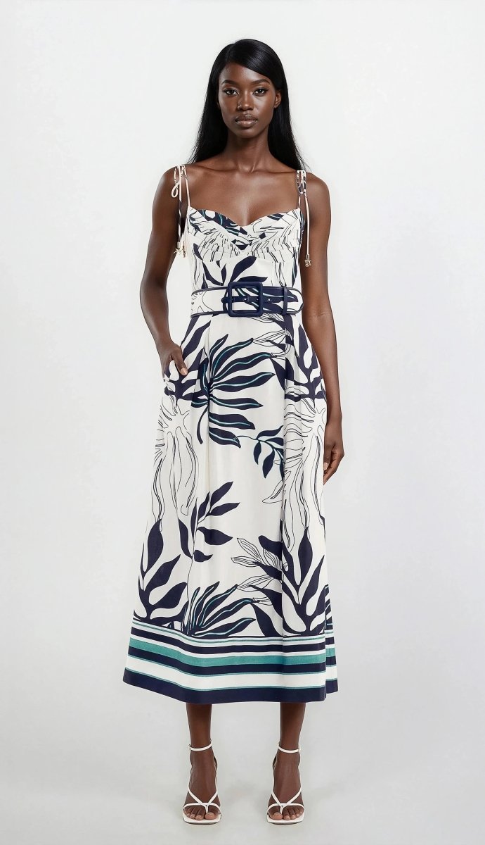 Aurelia Strap Midi – Print