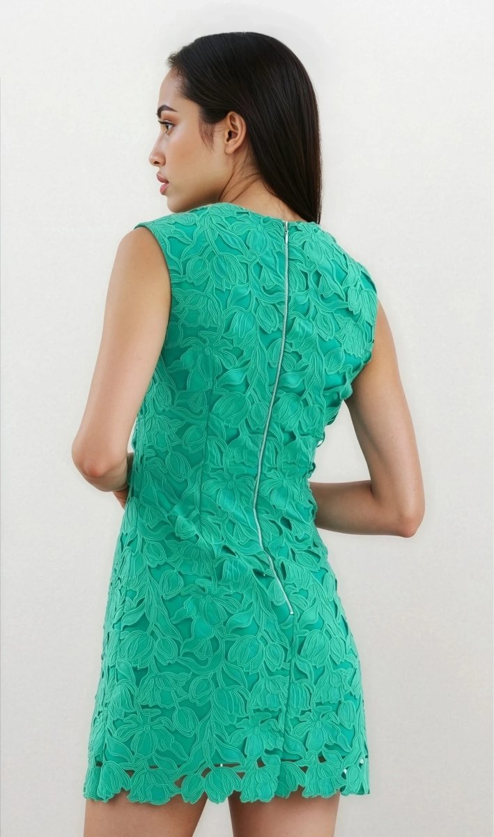Eden Mini Dress – Green