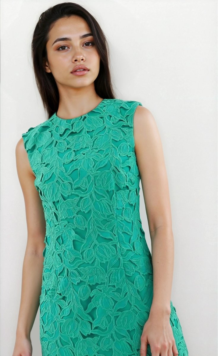 Eden Mini Dress – Green