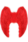 Big Red Feather Wings Costume Accessory
