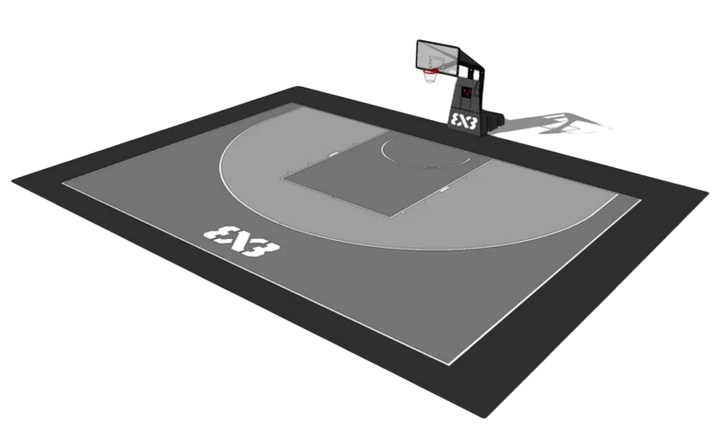 Alquiler de cancha oficial de baloncesto FIBA 3x3 Enlio