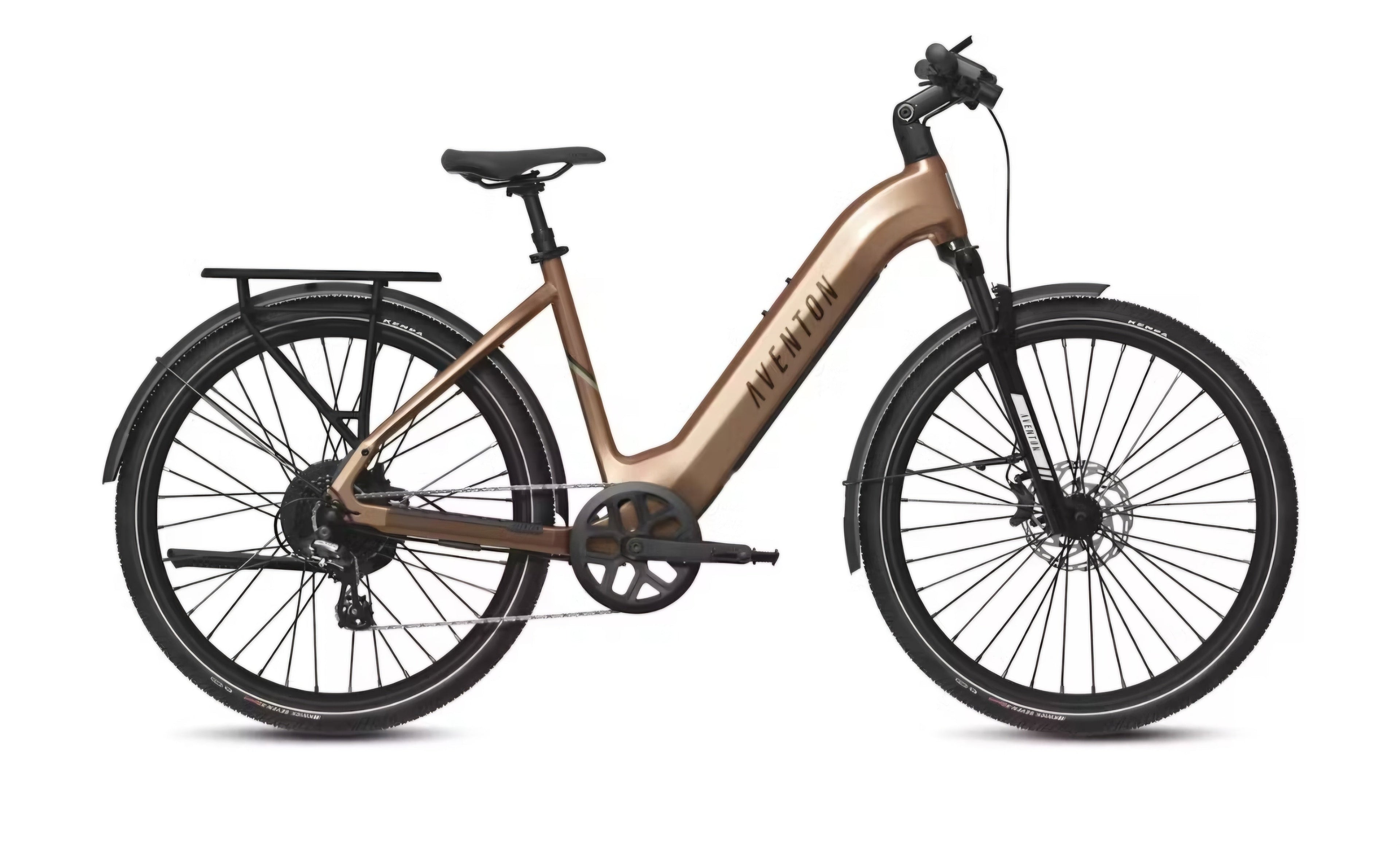 Bicicleta eléctrica urbana de paseo Aventon Level.3 (cuadro bajo)