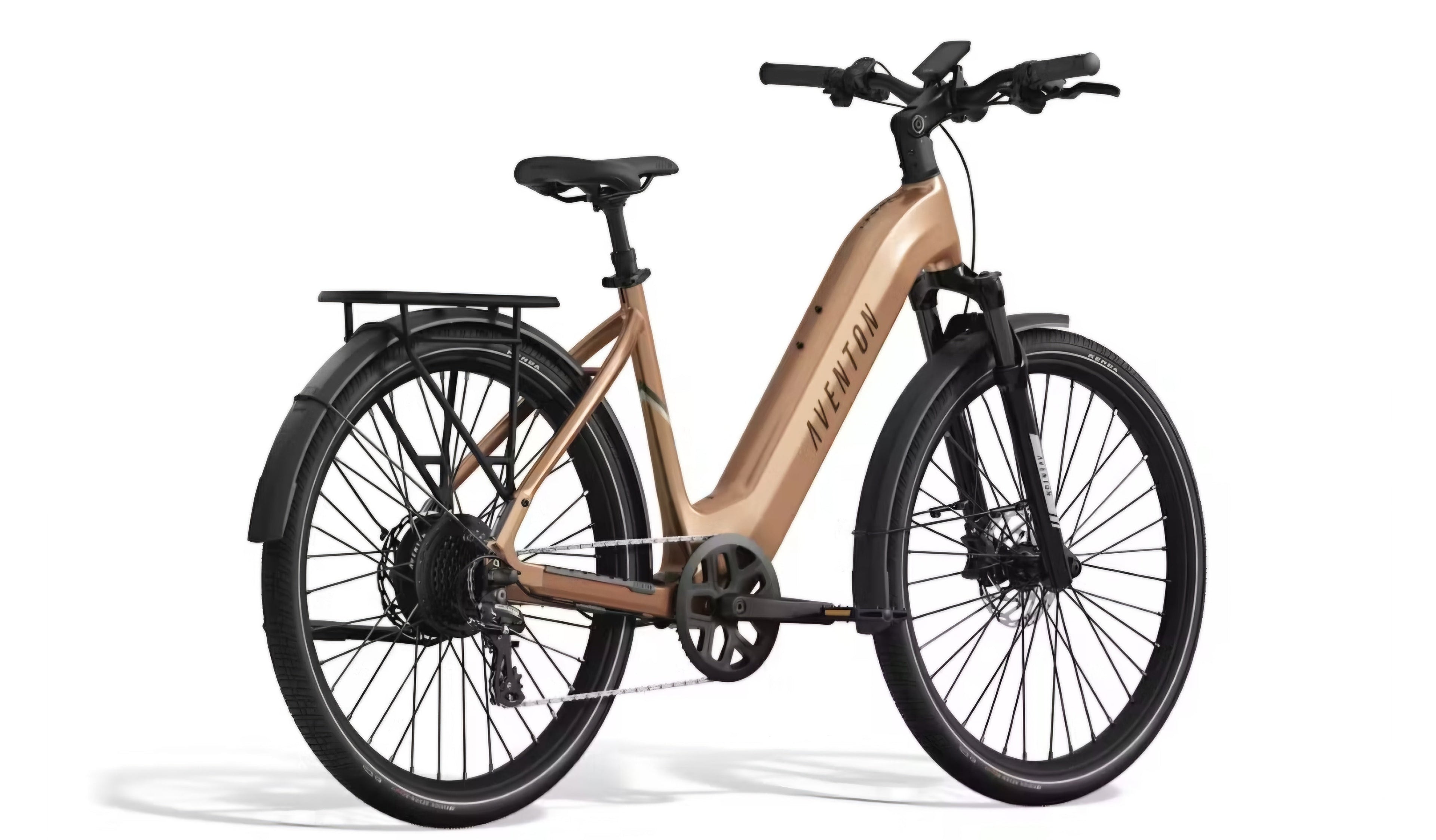 Bicicleta eléctrica urbana de paseo Aventon Level.3 (cuadro bajo)