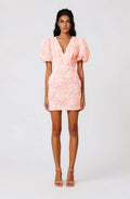 Rosella 3D Mini Dress – Pink