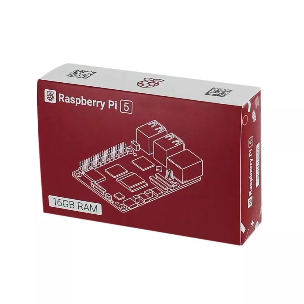 Raspberry Pi 5 – 16 GB de RAM, CPU ARM Cortex-A76, GPU Broadcom