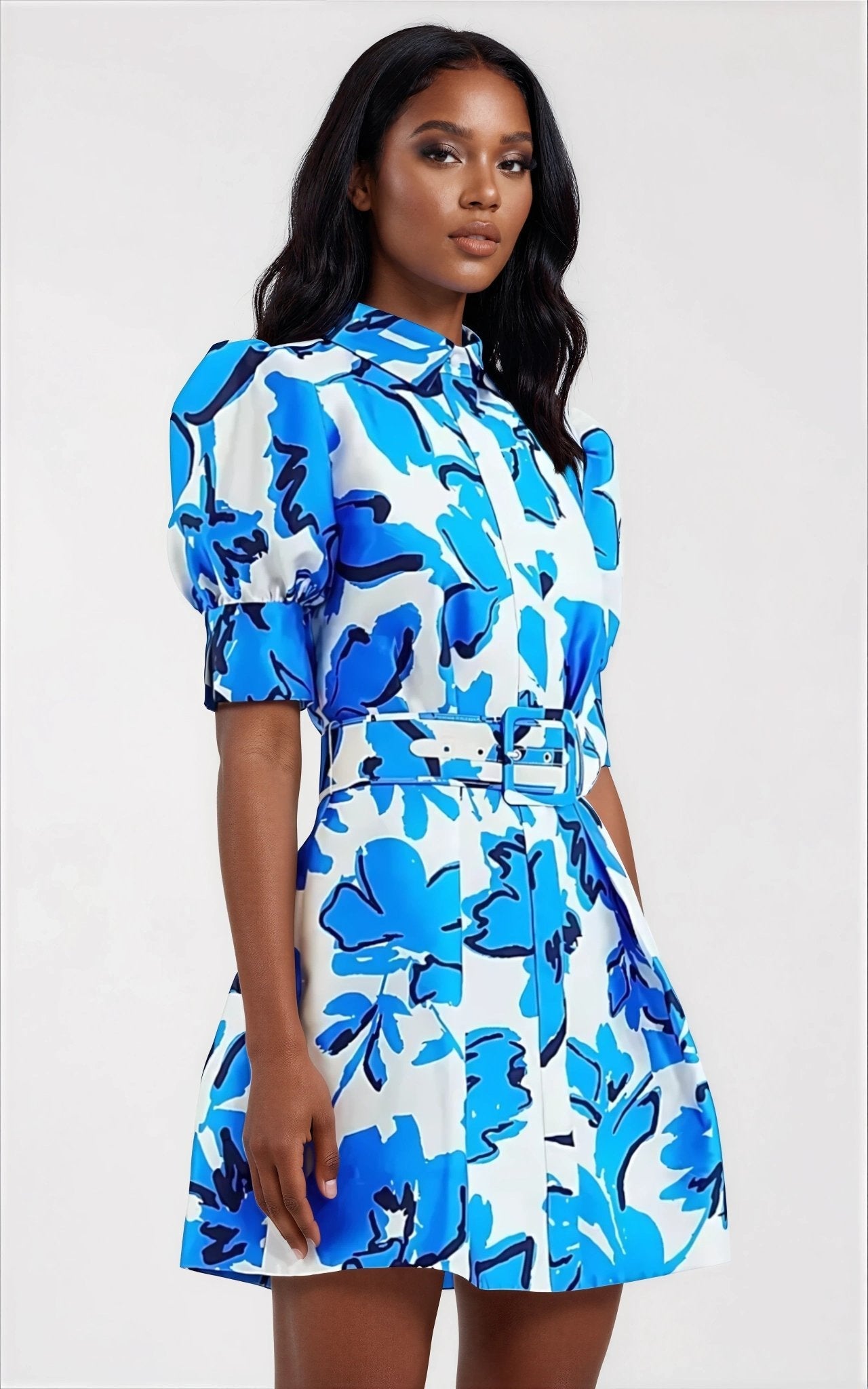 Sapphira Mini Dress – Print