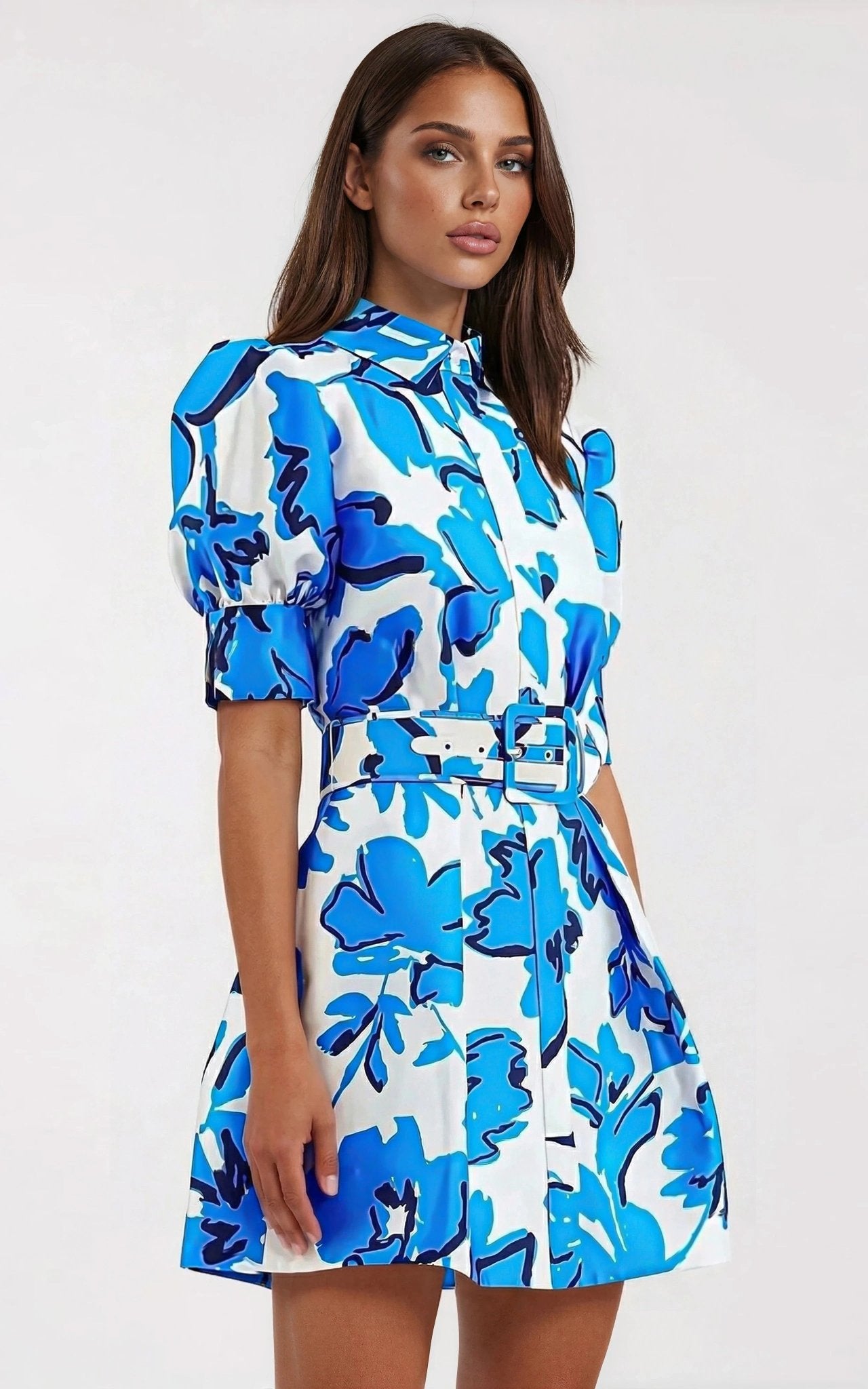 Sapphira Mini Dress – Print