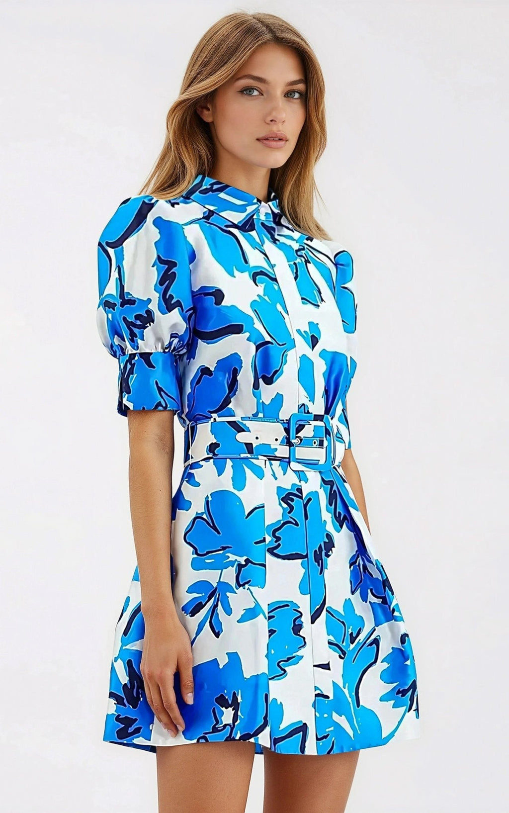 Sapphira Mini Dress – Print