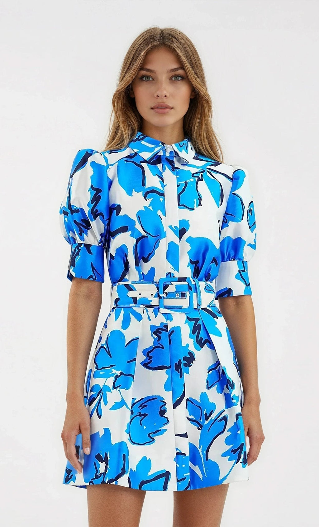 Sapphira Mini Dress – Print