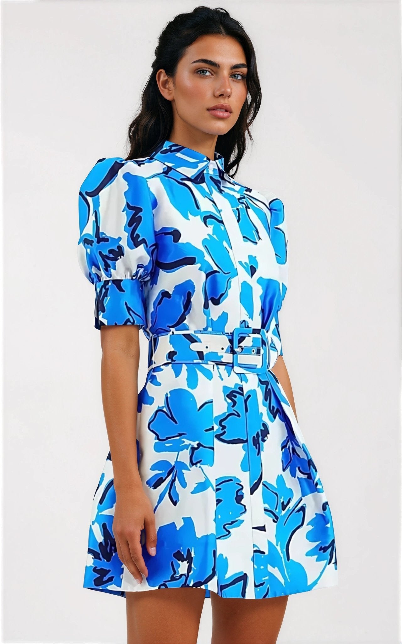 Sapphira Mini Dress – Print