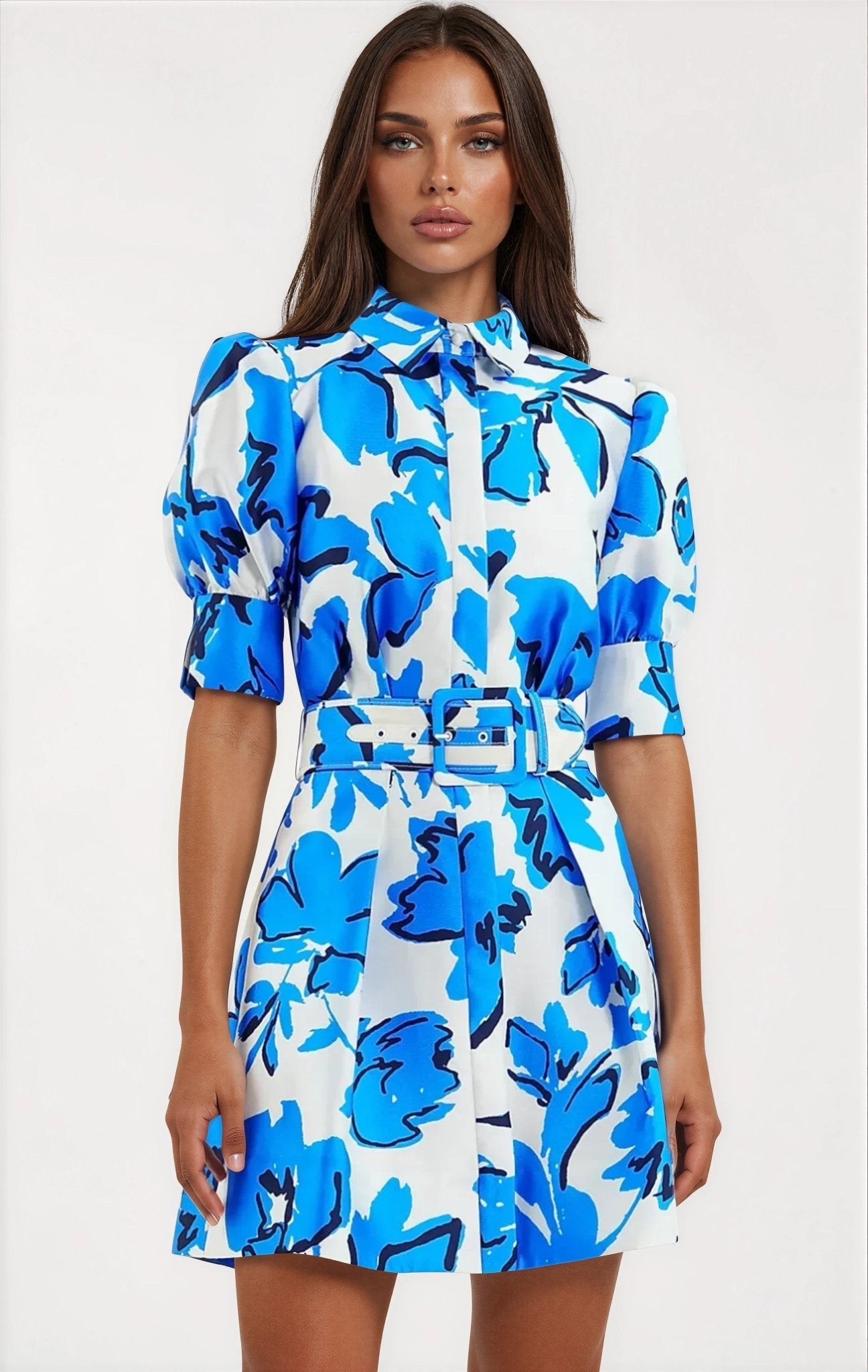 Sapphira Mini Dress – Print