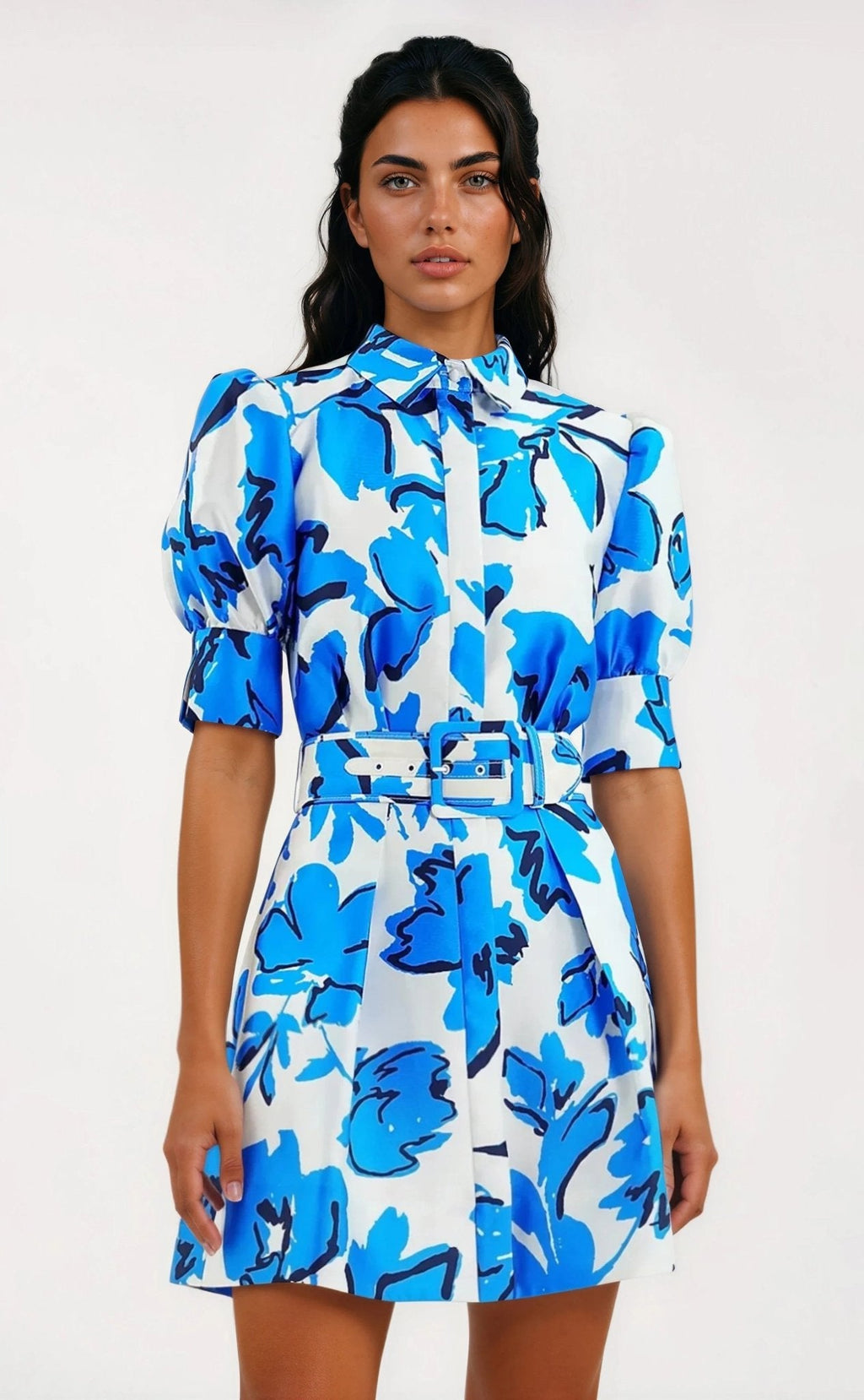 Sapphira Mini Dress – Print