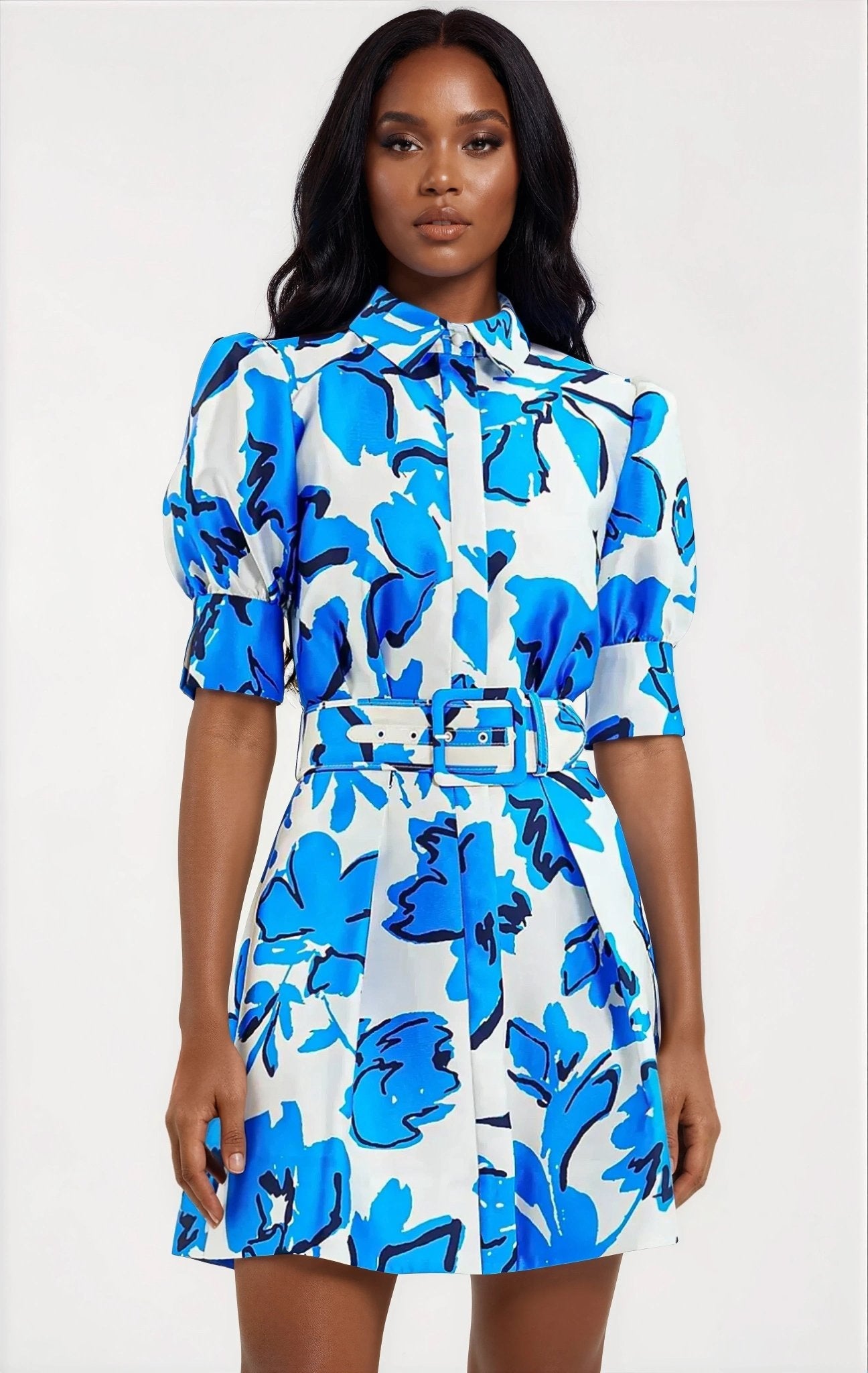 Sapphira Mini Dress – Print