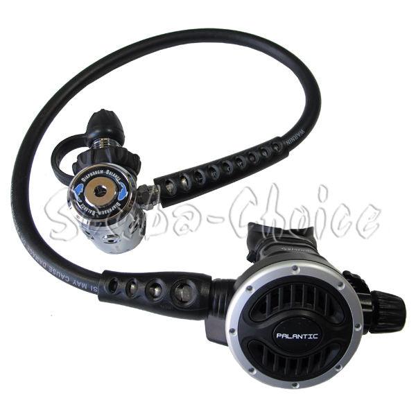 Scuba Diving Dive Palantic AS105 DIN Adjustable Regulator & Octopus Combo