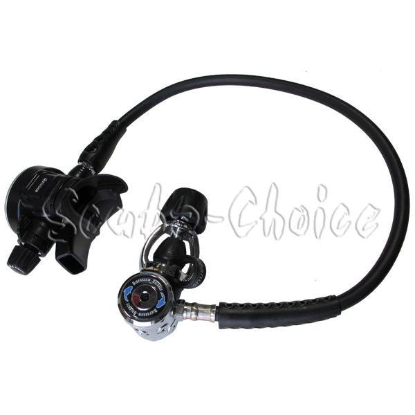 Scuba Diving Dive Palantic AS105 Yoke Adjustable Regulator & Octopus Combo