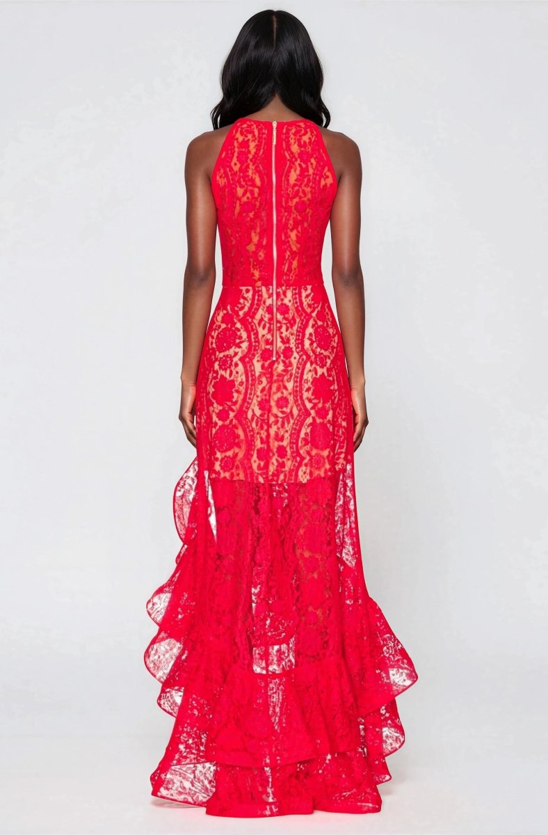 Sicilia Midi Dress – Red