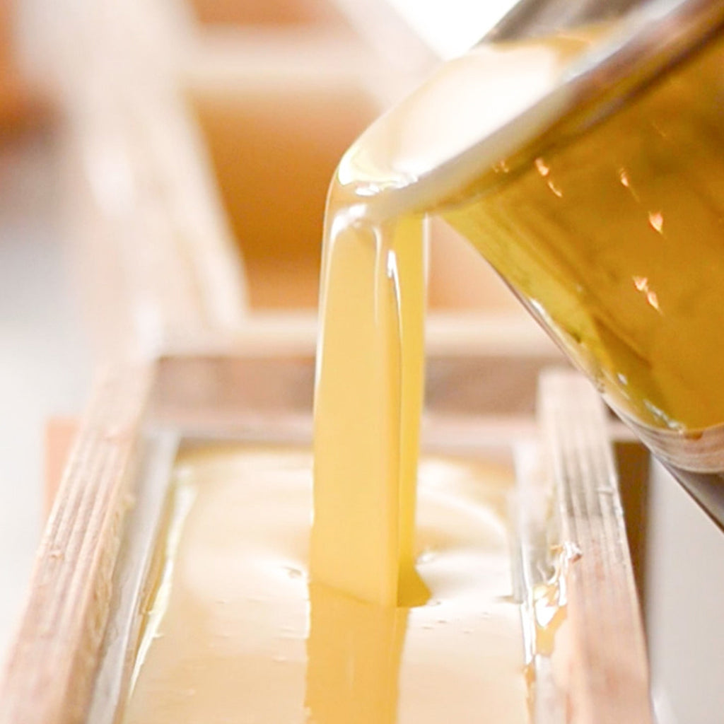 Barra de Jabón Artesanal de Sebo y Leche de Cabra Sin Fragancia Milk + Honey