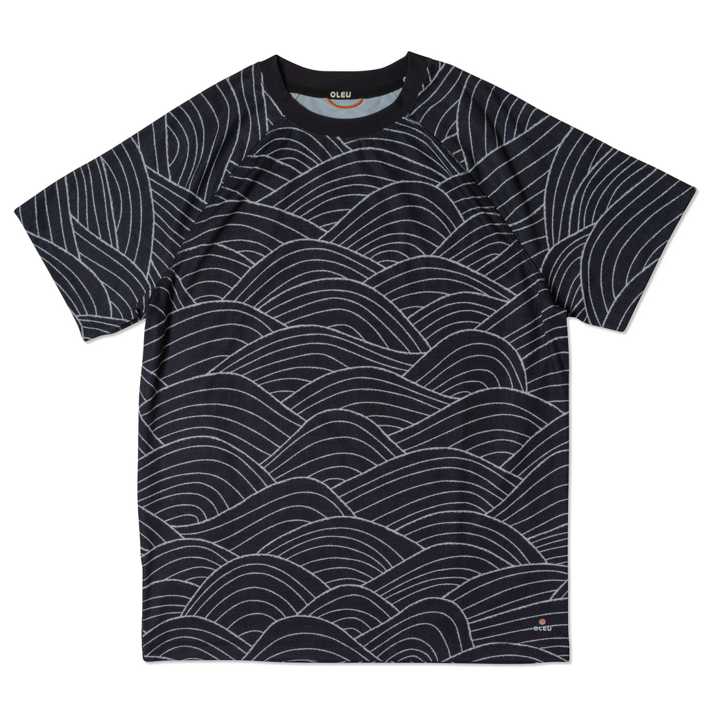 OLEU SUNSPORT™ UV TEE SHIRT - STORM CARBON