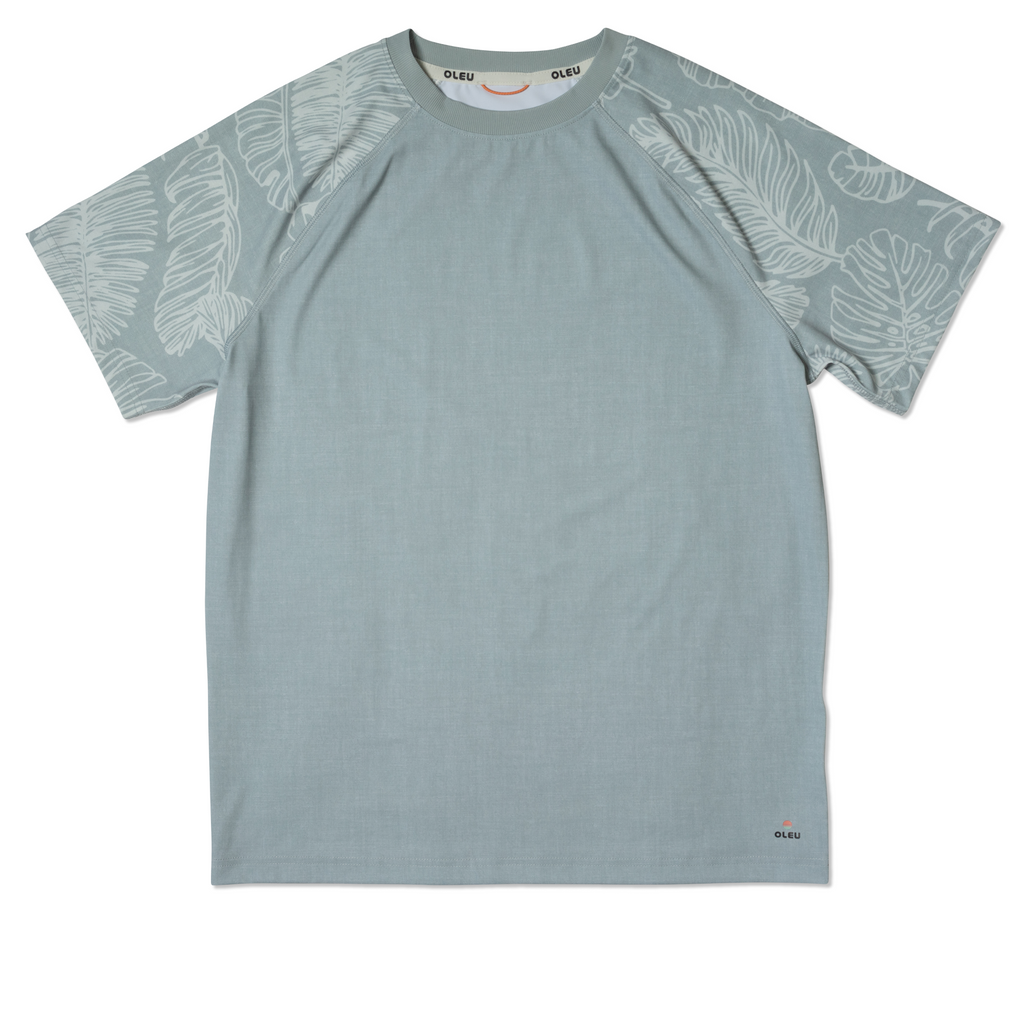 OLEU SUNSPORT™ UV TEE SHIRT - RAINFOREST SEA GREEN
