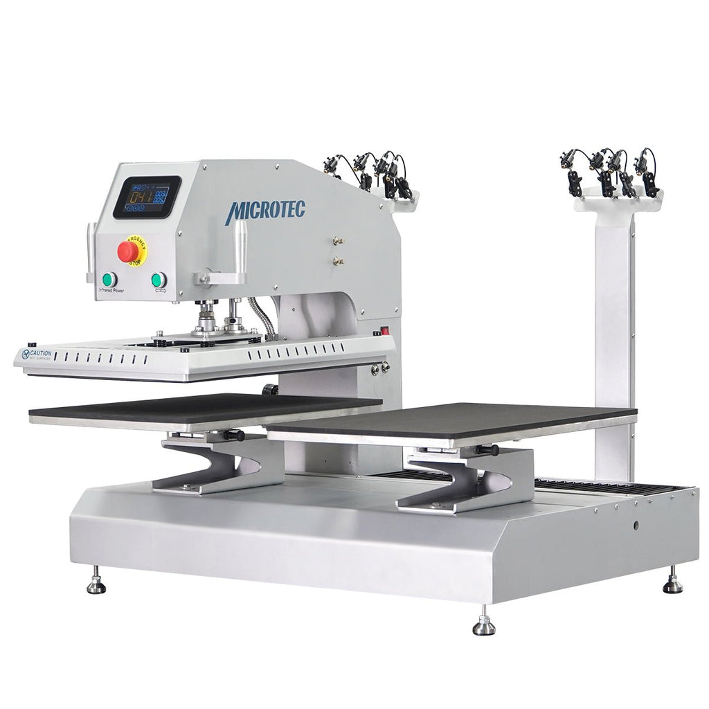 TITAN 16” x 20” Auto / Semi-Auto Dual Station Pneumatic Heat Press with Laser Alignment