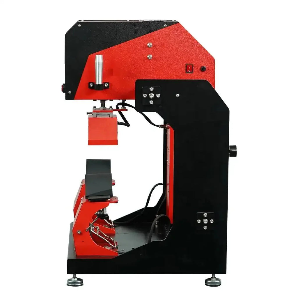 TITAN Double Station Dual Heat Pneumatic Dual Heat Cap & Label Combo Heat Press