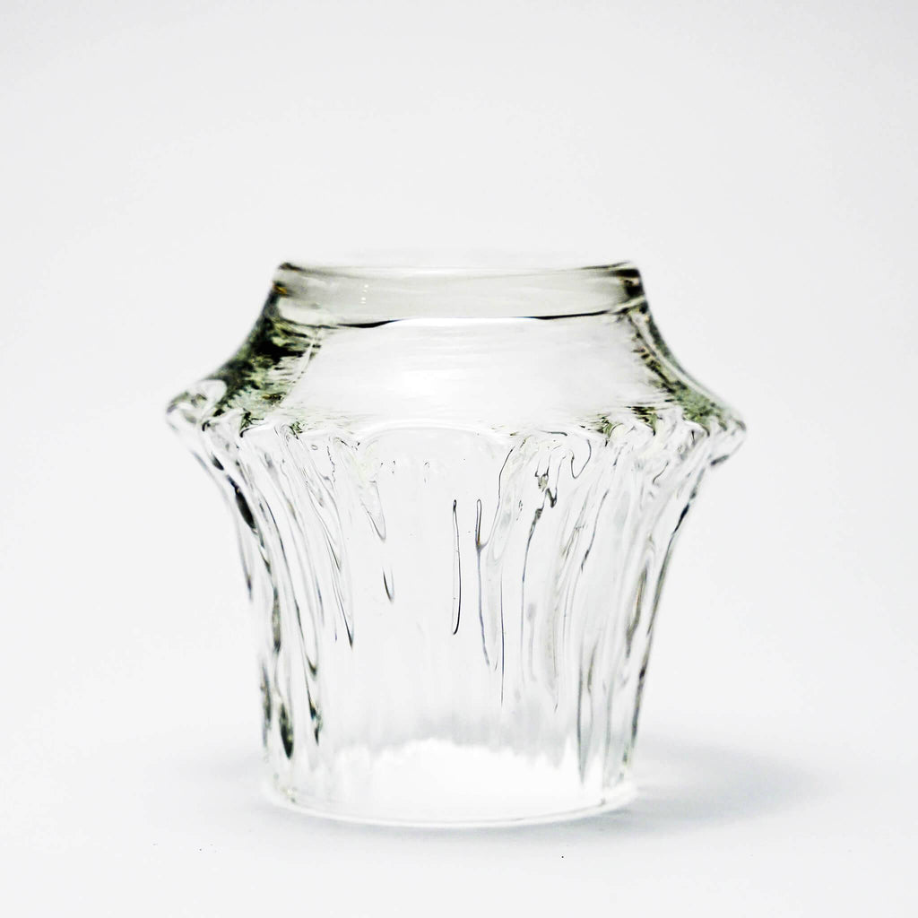 Vaso de whisky de cristal japonés Yama