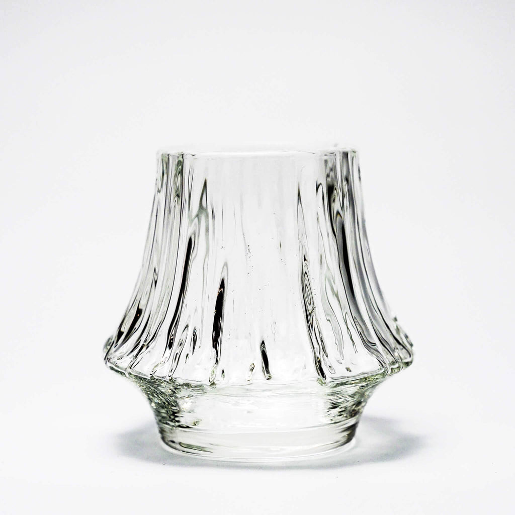 Vaso de whisky de cristal japonés Yama