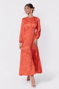 Valentina Dress (Orange)