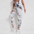 Pantalones Leggings Sin Costuras de Cintura Alta para Mujer para Gimnasio, Entrenamiento, Yoga, Correr, Leggings Sin Costuras de Fitness para Mujer, Pantalones de Entrenamiento con Efecto Push Up, Leggings para Gimnasio y Correr