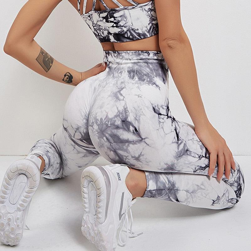 Pantalones Leggings Sin Costuras de Cintura Alta para Mujer para Gimnasio, Entrenamiento, Yoga, Correr, Leggings Sin Costuras de Fitness para Mujer, Pantalones de Entrenamiento con Efecto Push Up, Leggings para Gimnasio y Correr