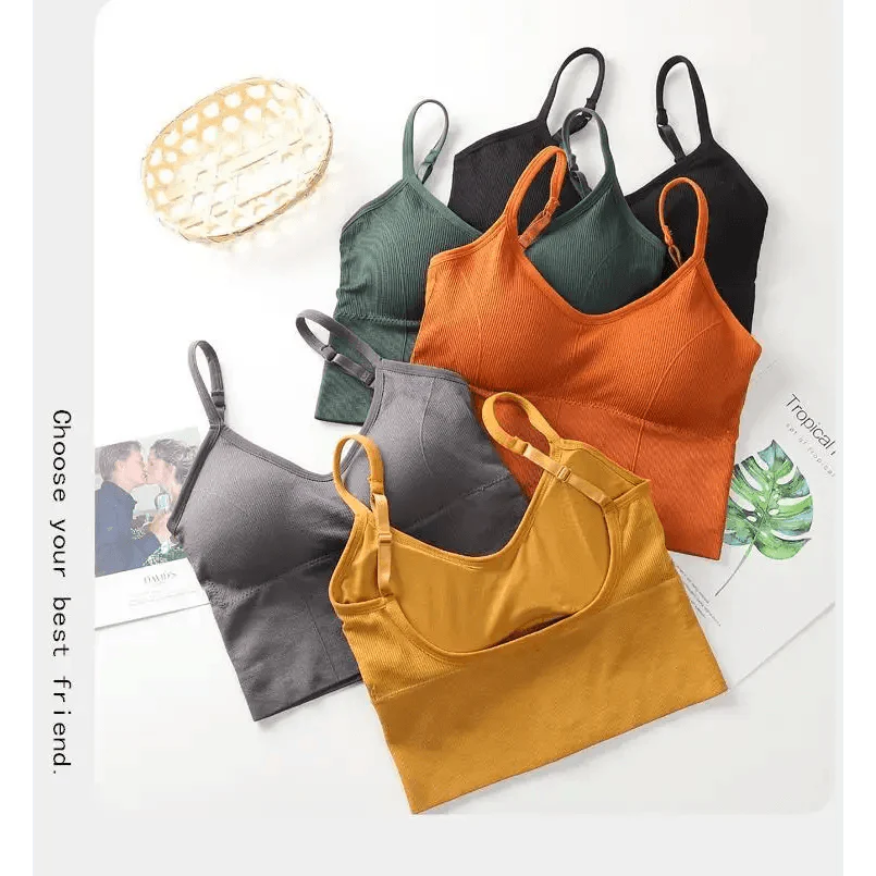 Sujetador deportivo para mujer, sexy, transpirable, top deportivo, sujetador de yoga, top push up, ropa interior deportiva de gimnasio para mujer, sujetador sin costuras para mujer