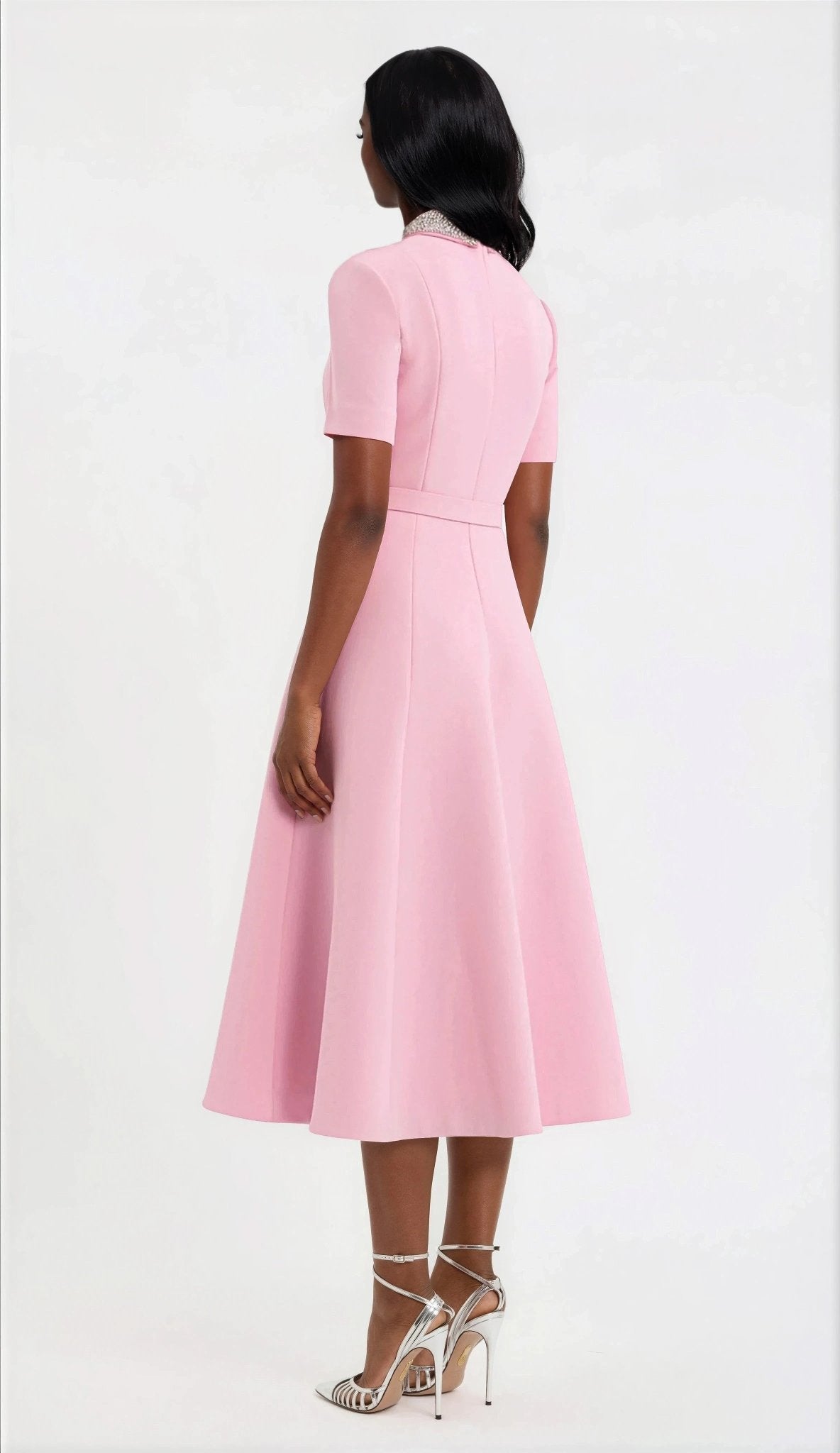 Xena S/S Midi – Pink