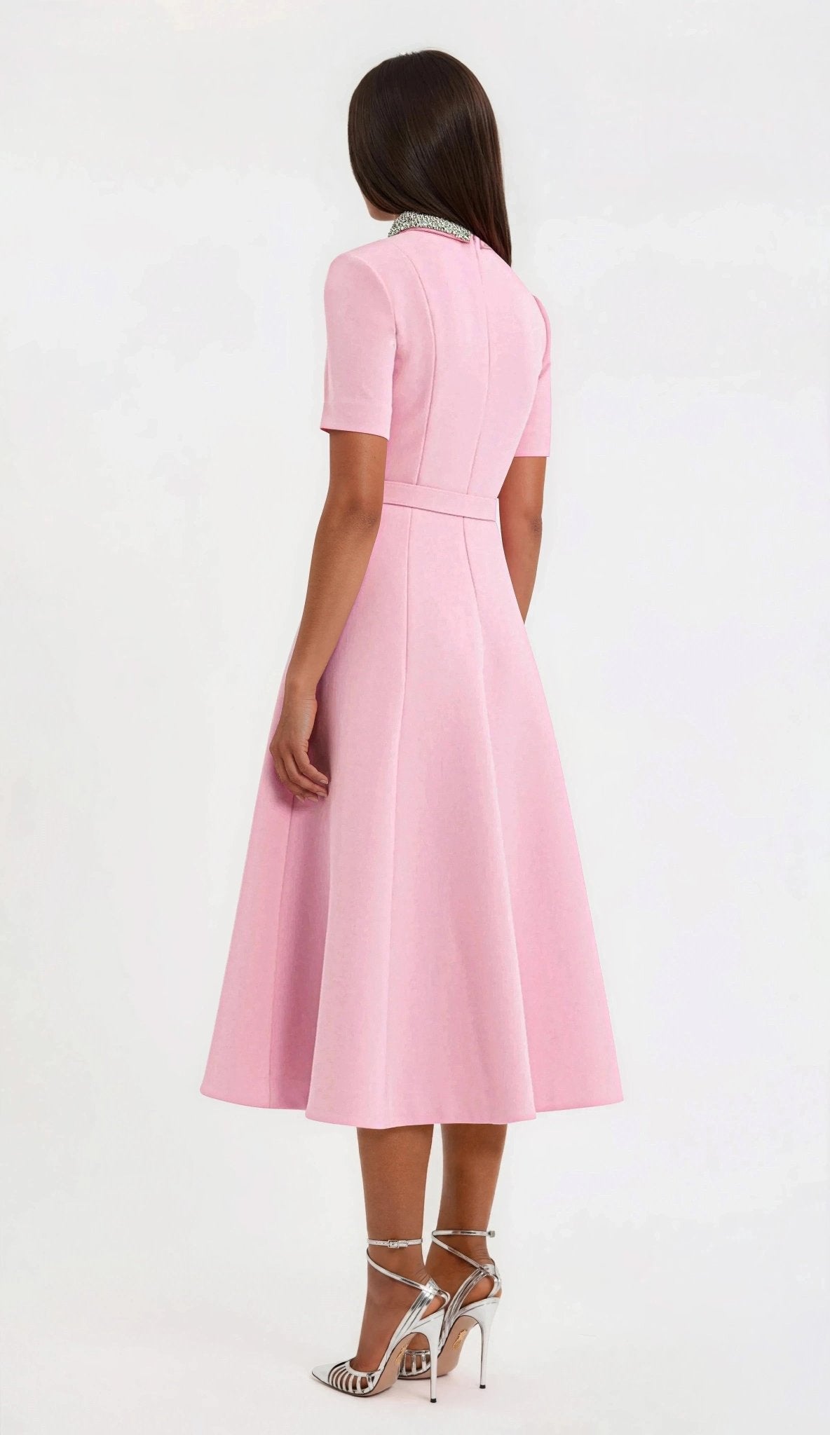 Xena S/S Midi – Pink